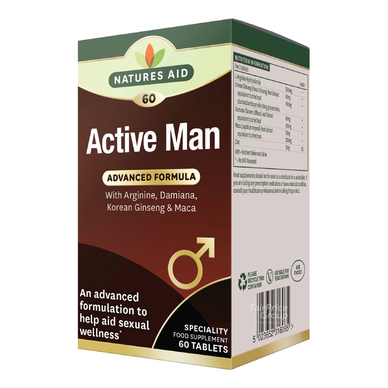 Nature's Aid Active Man 60 per pack