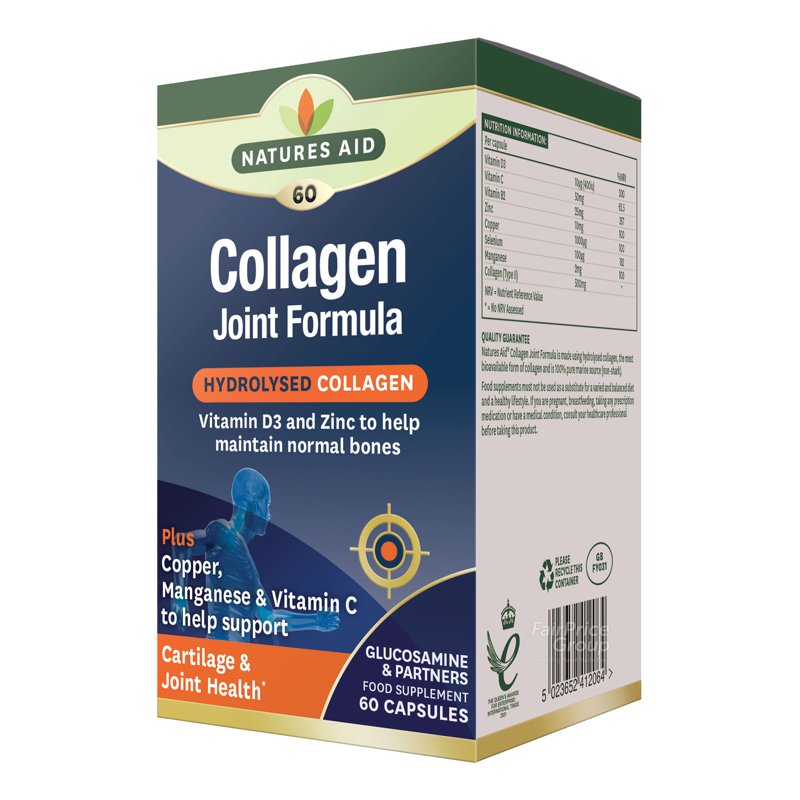 Nature's Aid Collagen Joint Formula 60 per pack