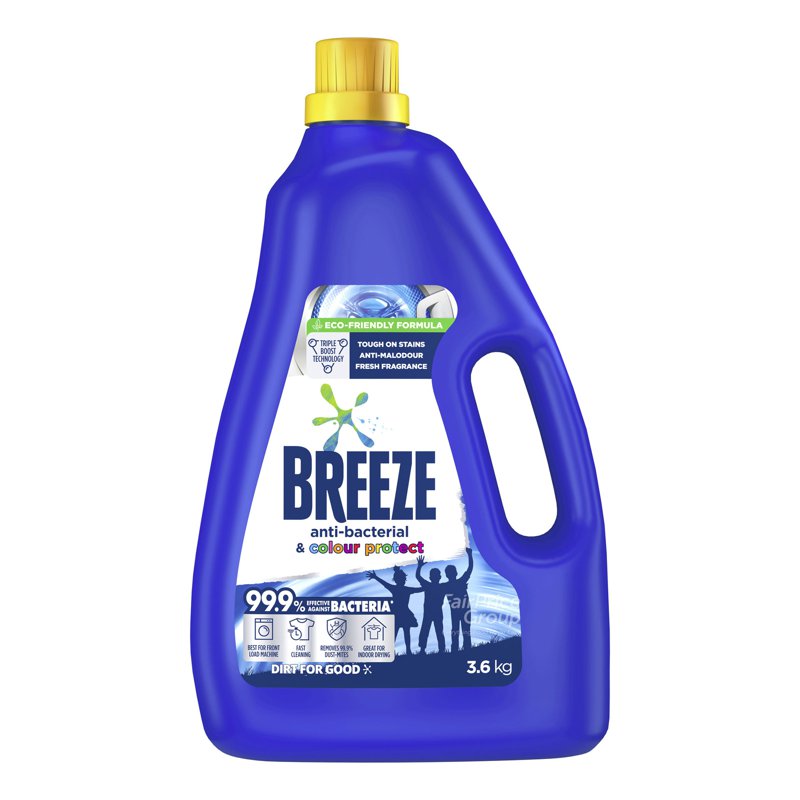 Breeze Liquid Detergent - Anti-Bacterial & Colour Protect