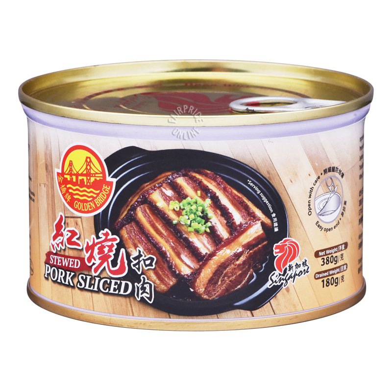Golden Bridge Stewed Pork Sliced 380g