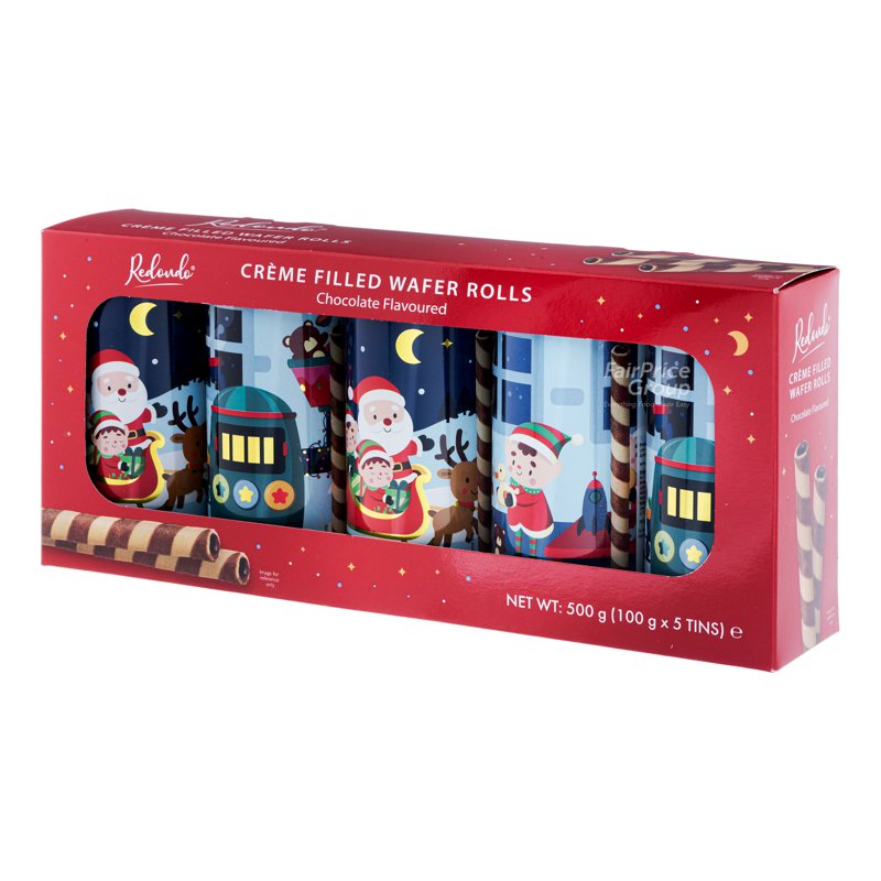 Redondo Christmas Cream Wafer - Chocolate