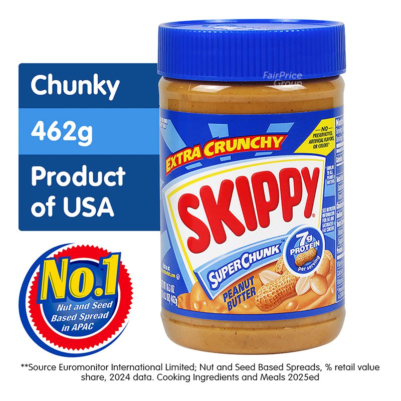Skippy Peanut Butter Spread - Super Chunky