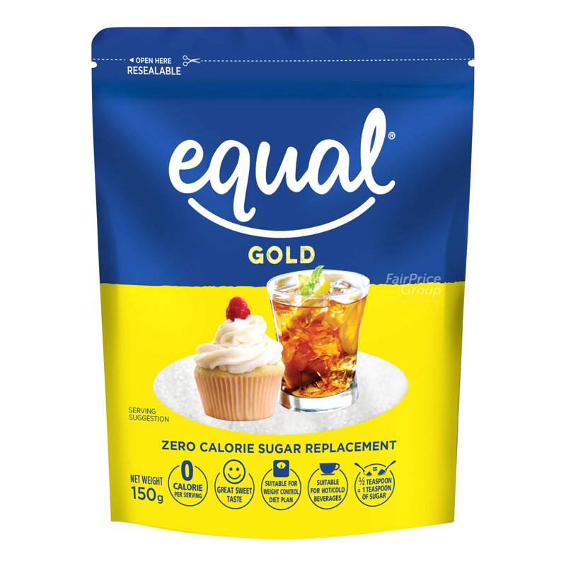 Equal Sweetener Sachets - Gold (Crunchy Granular)