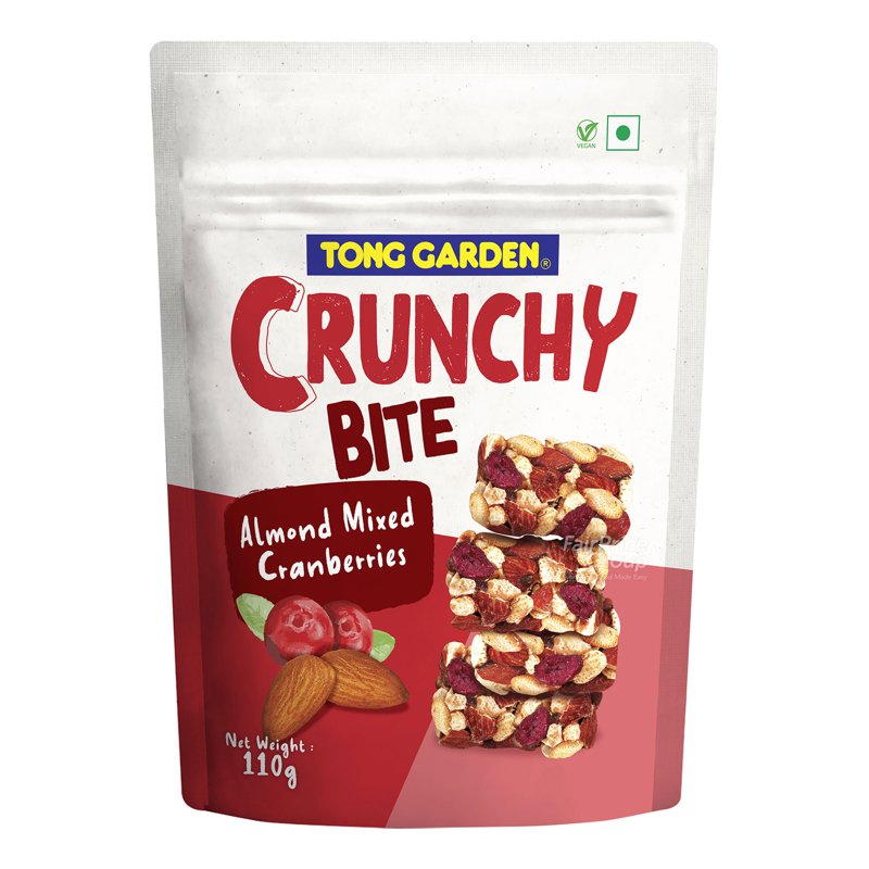 Tong Garden Crunchy Bite - Almonds Mixed Cranberries