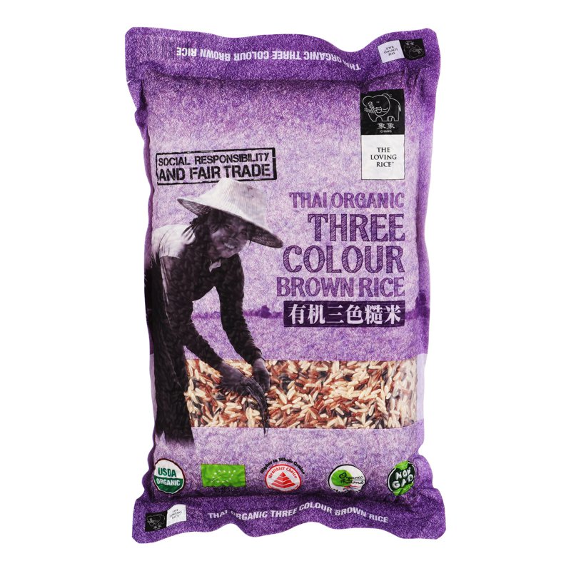 Chang Thai Organic Three Colour Brown Rice 2kg