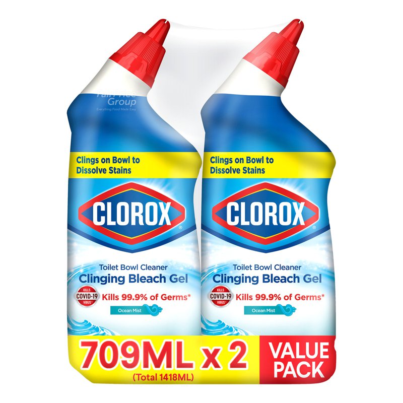 Clorox Toilet Bowl Cleaner - Clinging Bleach Gel