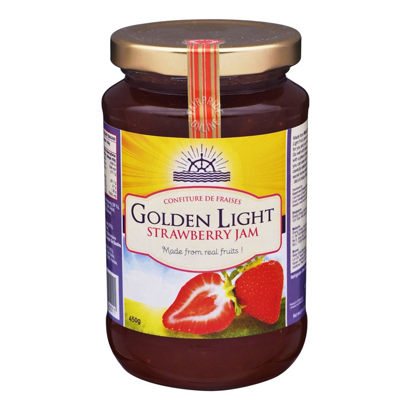 Golden Light Jam - Strawberry 450g