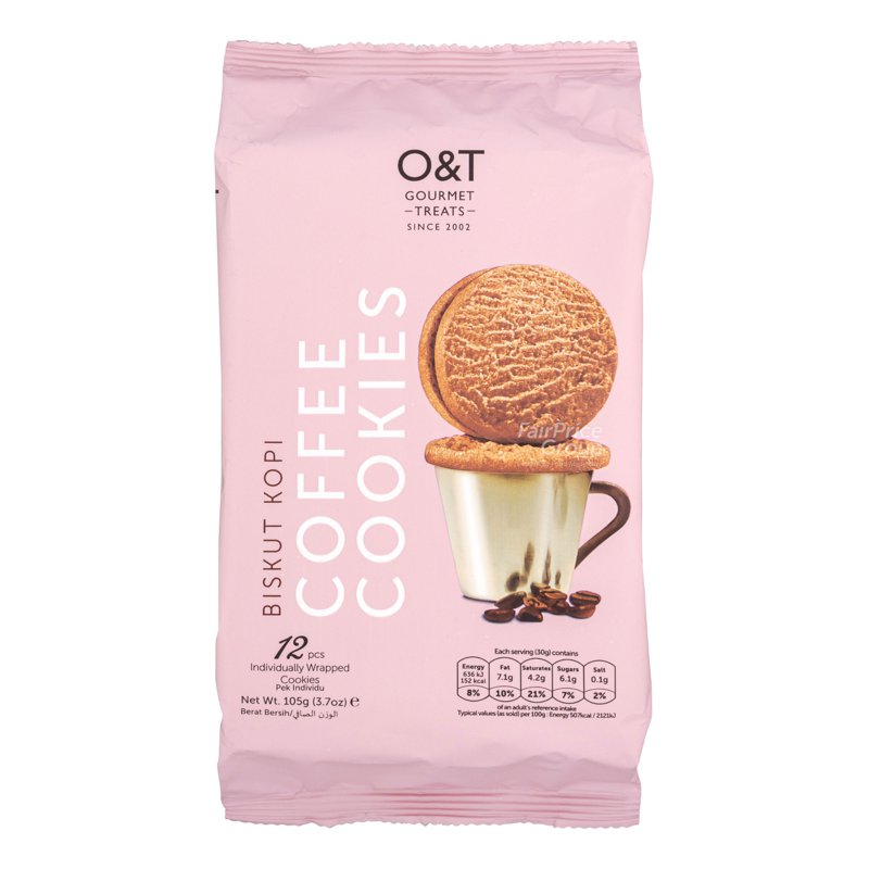 O&T Gourmet Treats - Coffee Cookies