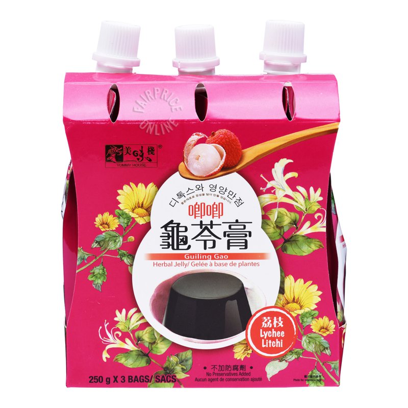 Yummy Hse Yummy House Herbal Jelly - Lychee