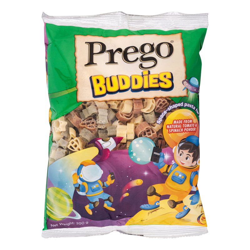 Prego Buddies Kids Shaped Pasta - Space