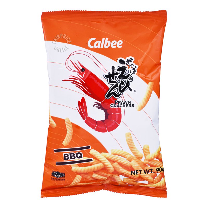 Calbee Prawn Crackers - Bbq