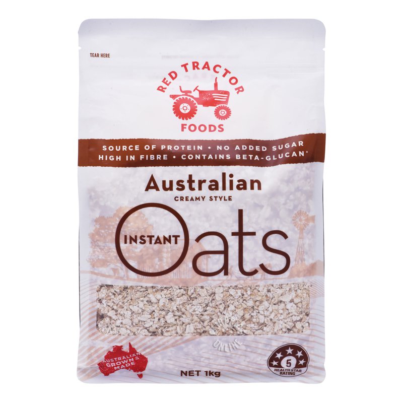 Red Tractor Foods Instant Oats - Australian Creamy Style