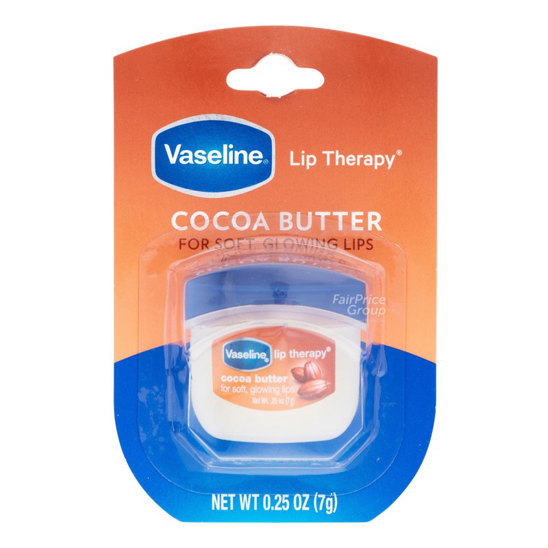 Vaseline Lip Therapy for Soft Glowing Lips Cocoa Butter