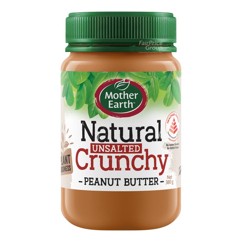 MOTHER EARTH Natural Peanut Butter - Crunchy
