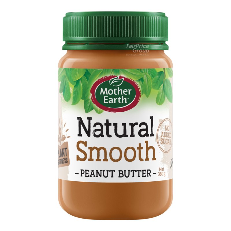 MOTHER EARTH Natural Peanut Butter - Smooth