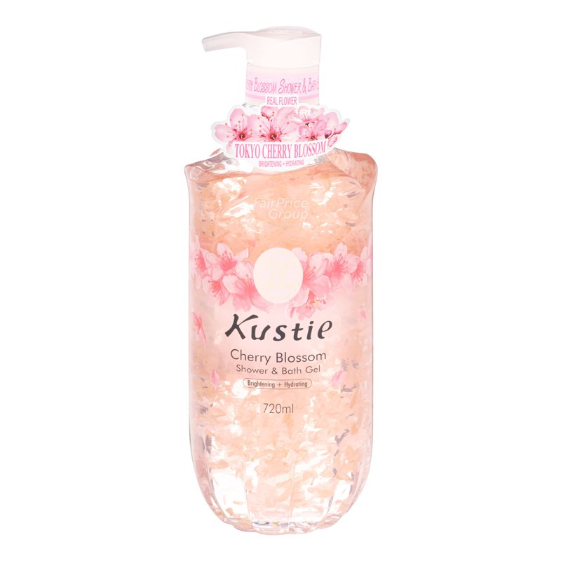 Kustie Shower & Bath Gel - Cherry Blossom