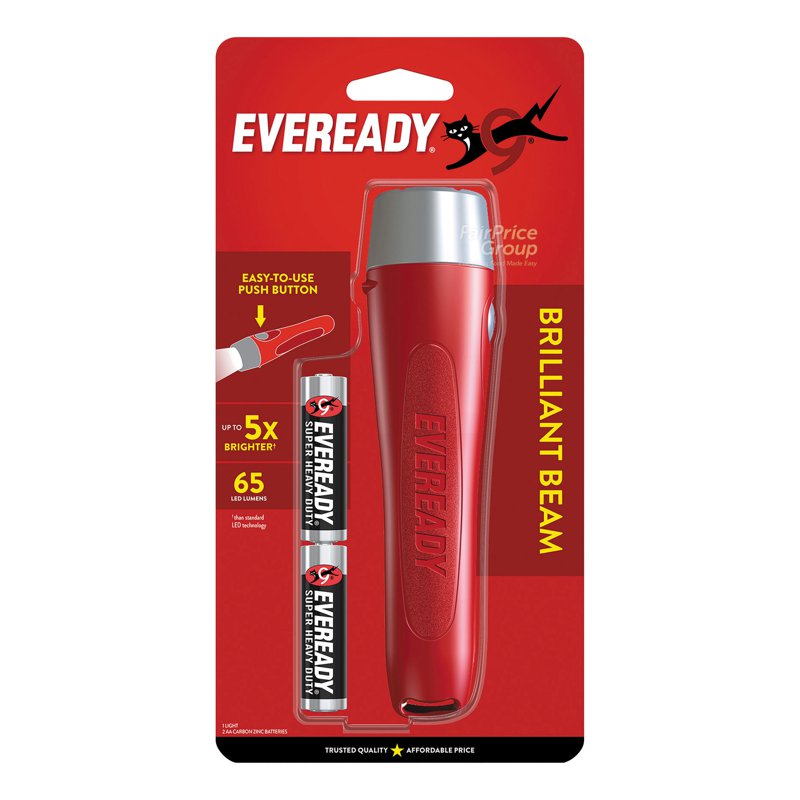 Eveready LED Brilliant Beam Torchlight 1 per pack