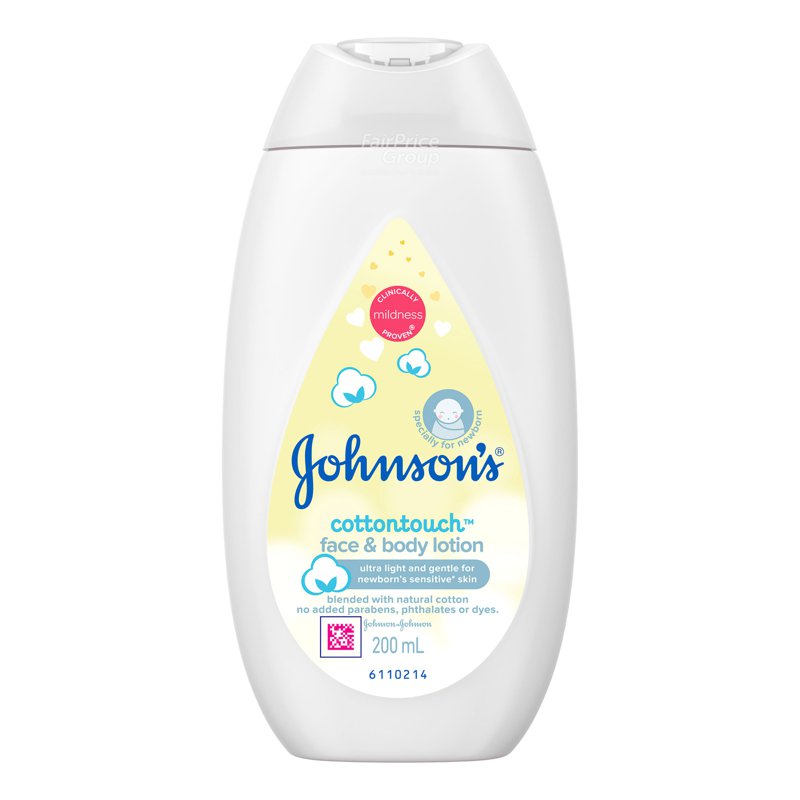 Johnson's Baby Face & Body Lotion - Cottontouch