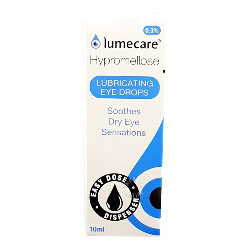 Lumecare Hyrpmellose Lubricating Eye Drops