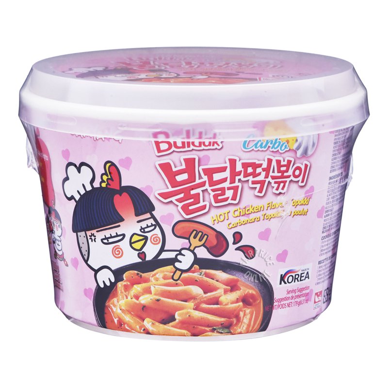 Samyang Hot Chicken Instant Topokki - Carbo (Bowl)