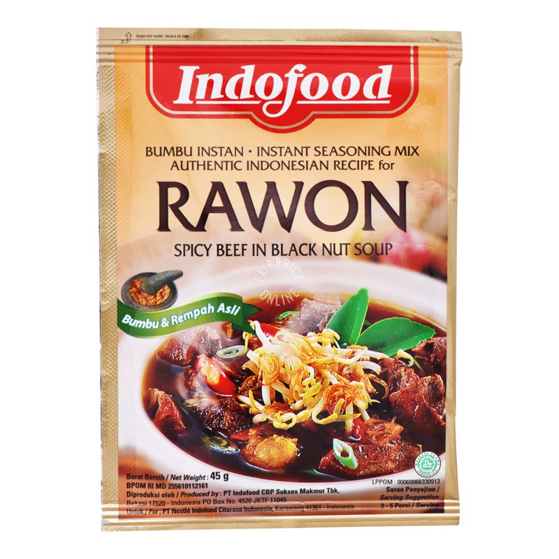 Indofood Instant Seasoning Mix - Rawon 45g