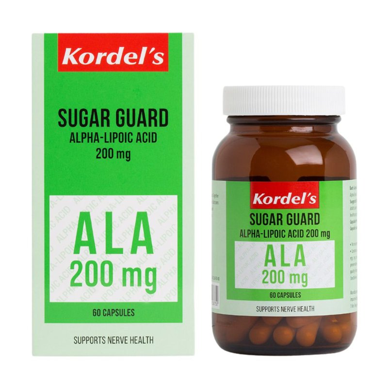 Kordel's Sugar Guard Alpha-Lipoic Acid 200mg 60 per pack