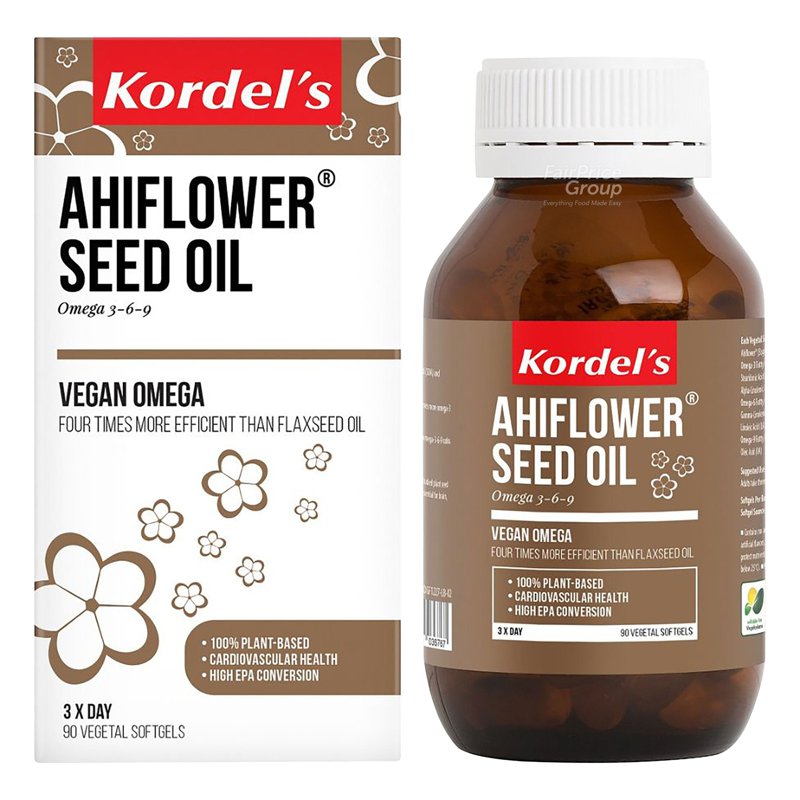 Kordel's Ahiflower Seed Oil 90 per pack