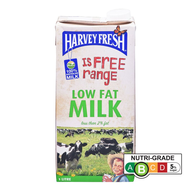 Harvey Fresh Uht Low Fat Milk