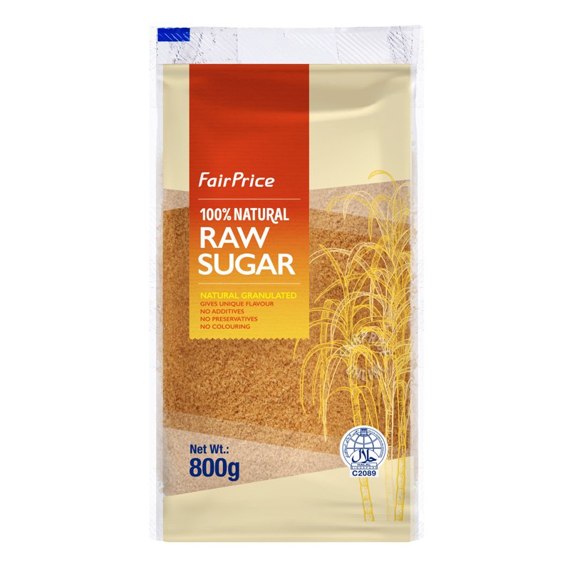 Fairprice Raw Sugar - Granulated