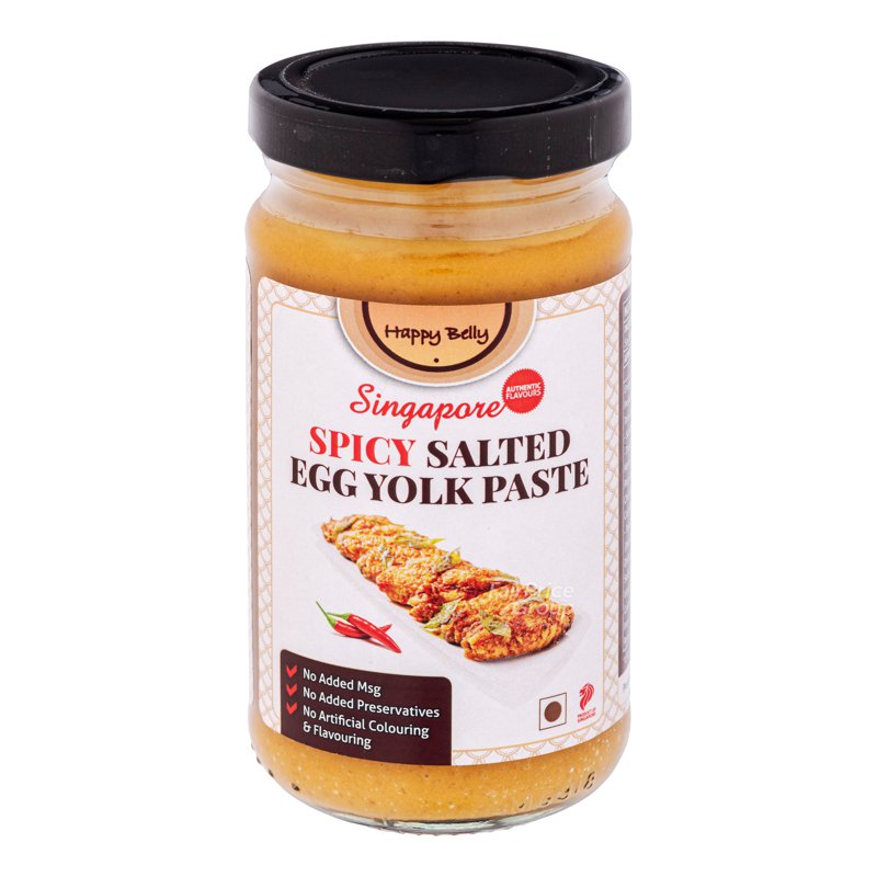 Happy Belly Singapore Salted Egg Yolk Paste - Spicy