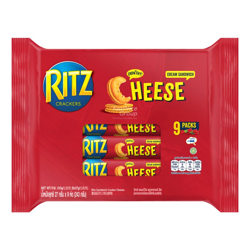 RITZ Sandwich Biscuits Multipack - Cheese Cream