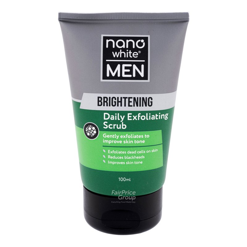 Nano White Men Daily Exfoliating Scrub - Brightening 100ml