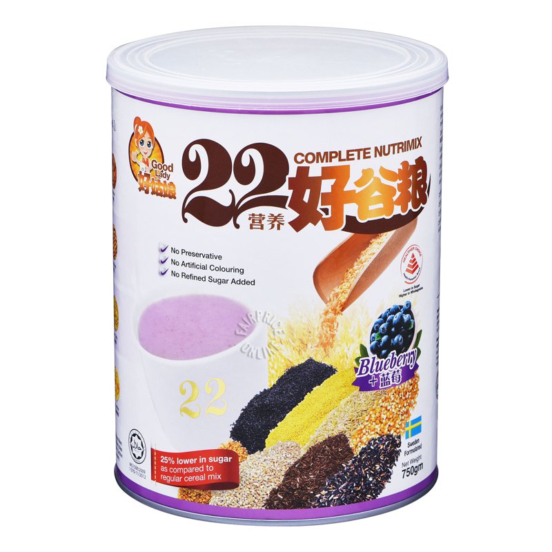 Good Lady 22 Complete Nutrimix Powder - Blueberry