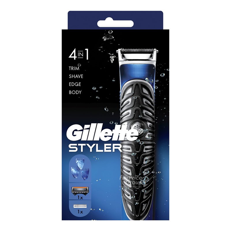 Gillette Styler 4 in1 Powered Razor with Trimmer Kit 1 per pack