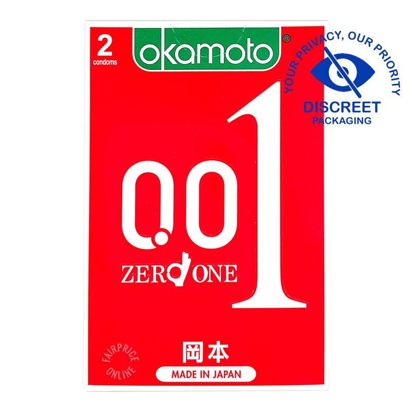 Okamoto Condoms - Zero One 2 per pack