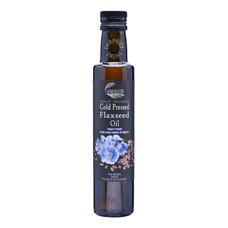 FARMGROCER Cold Pressed Flaxseed Oil