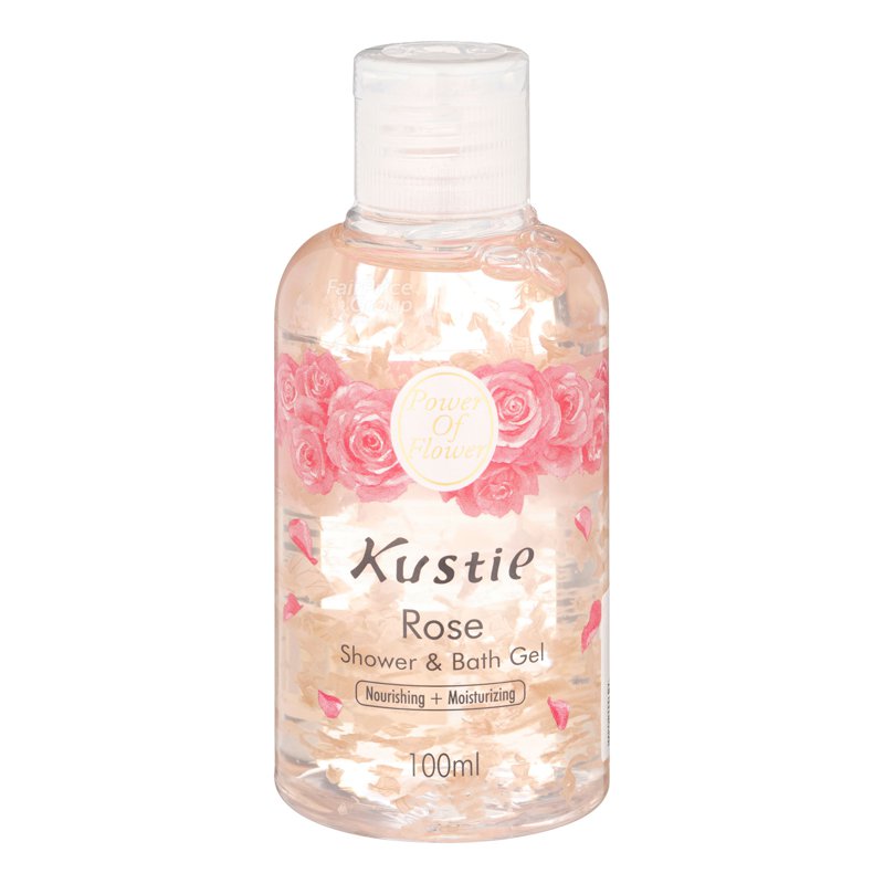 Kustie Shower & Bath Gel - Rose