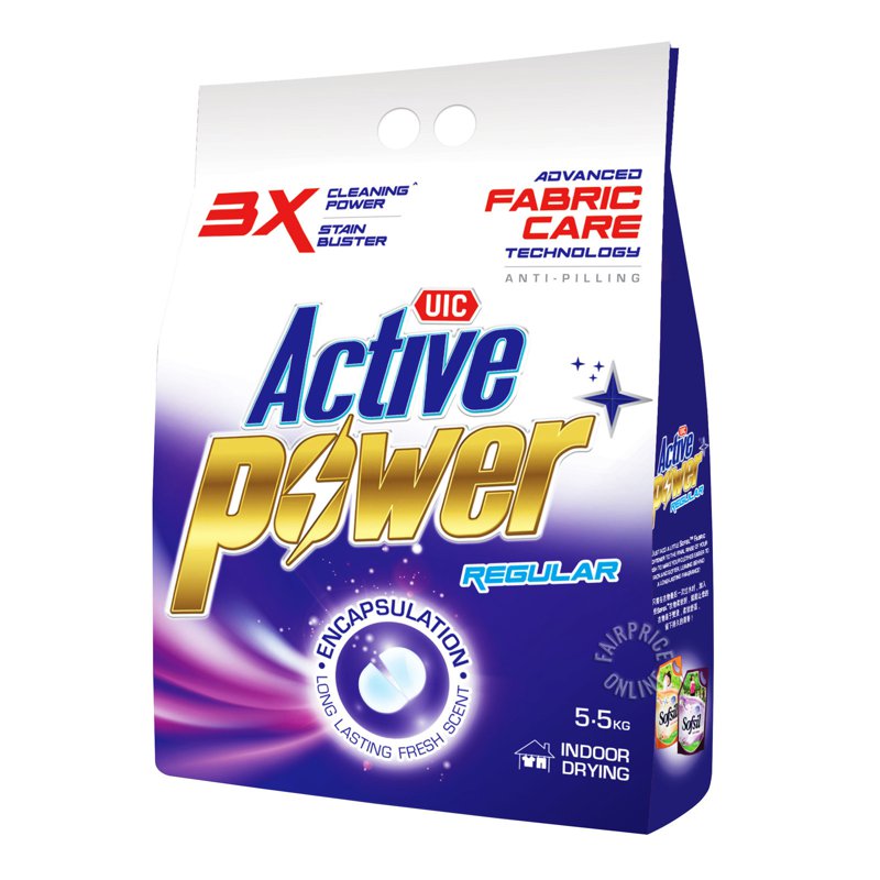 Uic Active Power Laundry Powder Detergent - Regular
