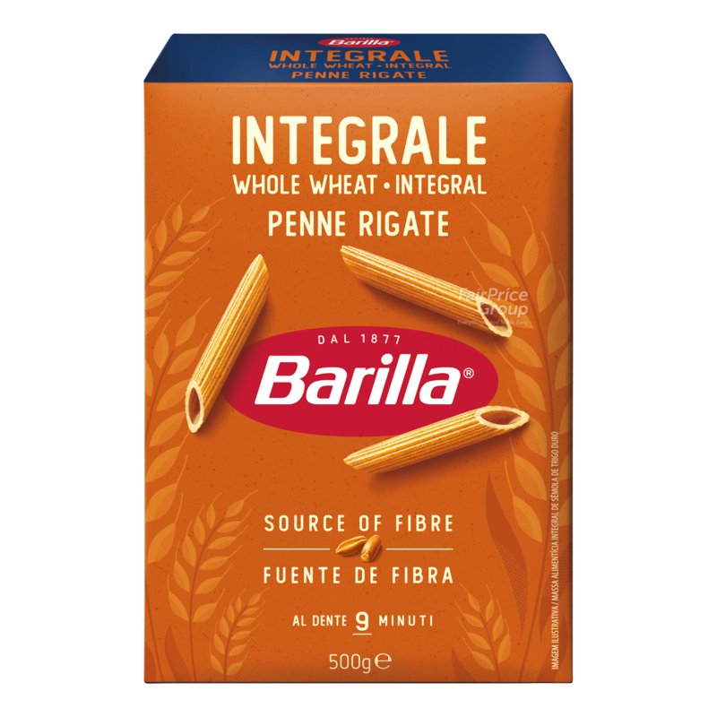 Barilla Itailan Pasta - Whole Wheat Penne Rigate