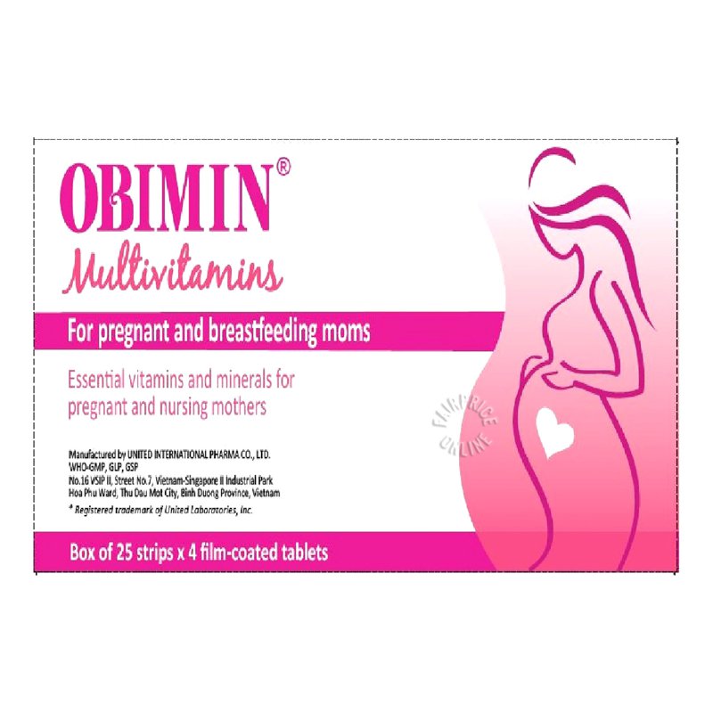 Obimin Multivitamins 100 per pack