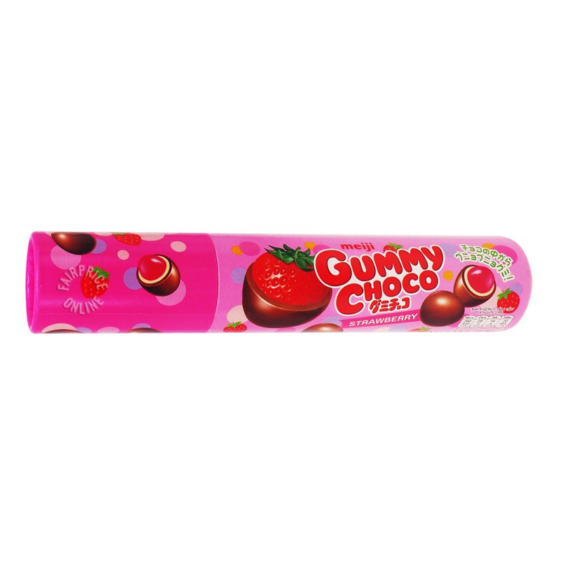 Meiji Gummy Choco - Strawberry