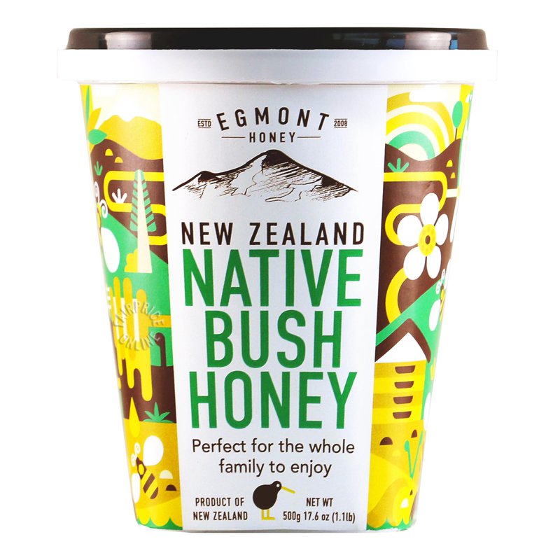 EGMONT Zealand Honey - Native Bush Honey