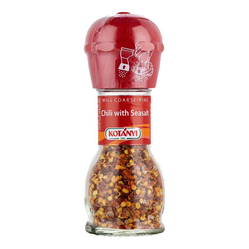 Kotanyi Chili Grinder with Seasalt