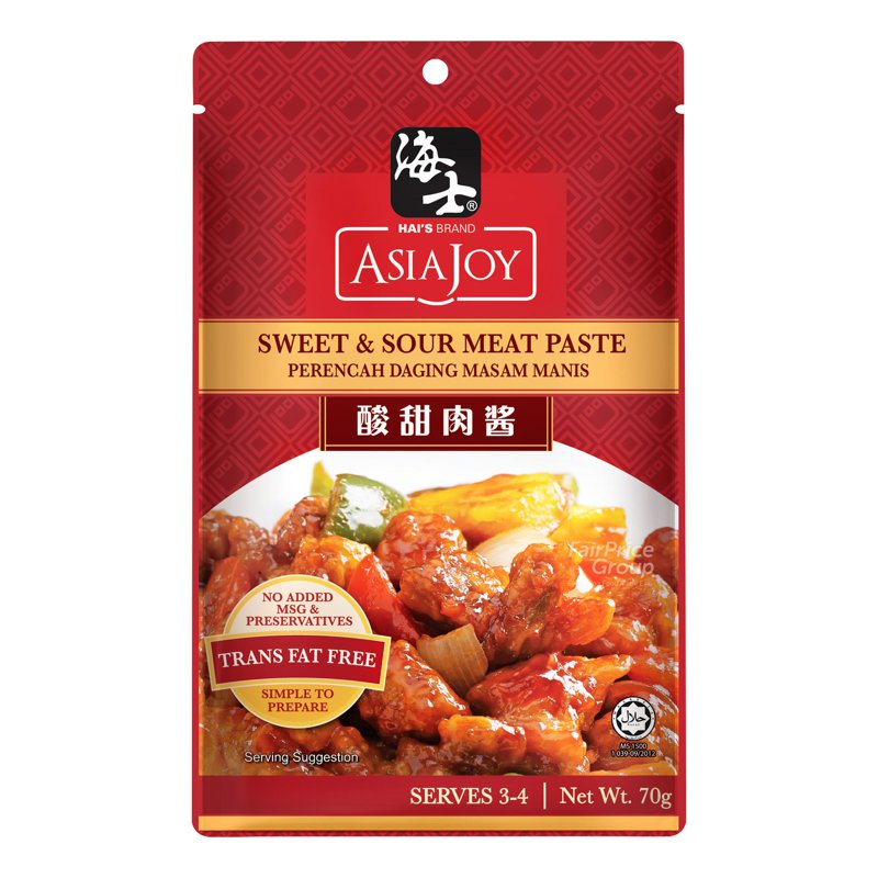 Hai'S Brand Asia Joy Sauce - Sweet & Sour Meat