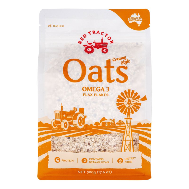 Red Tractor Foods Instant Oats - Omega 3