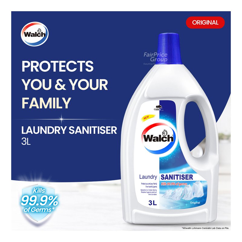 Walch Laundry Sanitizer - Original 3L