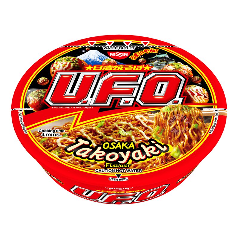 Nissin Ufo Instant Cup Noodles - Osaka Takoyaki