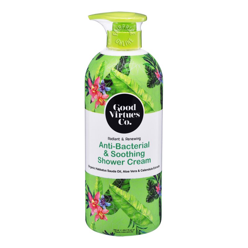 Good Virtues Co. Shower Cream - Anti-Bacterial & Soothing