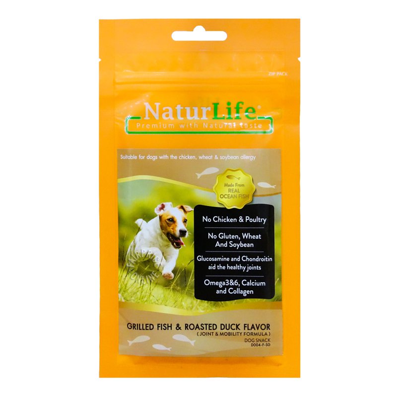 NaturLife Dog Snack - Grilled Fish & Roasted Duck 55g