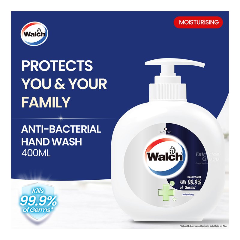 Walch Anti-Bacterial Hand Wash - Moisturizing